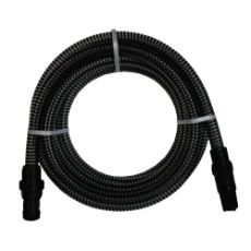 Plast-sugeslange 7 m, fleksibel og lett for ulike bruksområder.