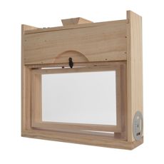 Observasjonskube i tre og akrylplast fra Willab for birøkt.