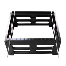 Plastmarkstativ for Langstroth-bikube fra Willab, stabil og holdbar.