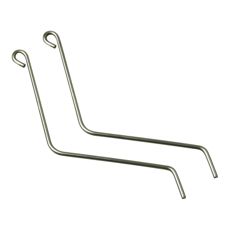 20-pakning fjærende metallåsninger fra Willab for sikker lukking.