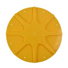 Gul 8-veis bitømmer i plast for effektiv og rask håndtering.