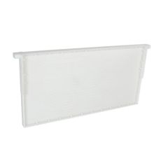 Willab plastramme 1/1 Langstroth, cellepreget i svart for komfortabel bruk.