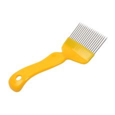 Holdbar avdekkingsgaffel med 18 vinklete tagger for effektiv bruk.