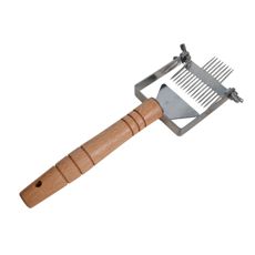 Willab ergonomisk avdekkingsgaffel/kniv for effektiv honningsamling.