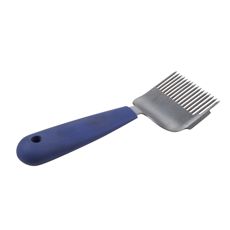 Willab avdekkingsgaffel/kniv i rustfritt, holdbar og enkel å bruke.