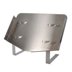 Rustfritt avvoksingsbord av bordmodell for profesjonell bruk.