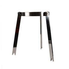 Silestativ i rustfritt stål, 32 cm for holdbar og sikker håndtering av silo.