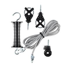 Strømrepsport kit for sikker avgrensing av områder, lett å installere og bruke.