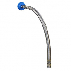 Suevia tilkoblingsslange for 1000 liters IBC-container, ideell for vannsituasjoner.