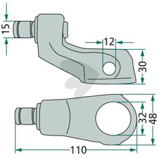 Styrespak - 261800141, holdbar og presis styring for din traktor.