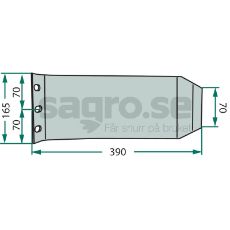 Holdbar og sterk slepesko 397601700 for langvarig ytelse.