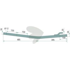 Pinnarm 16788, perfekt valg for jordbruk og byggvirksomhet.