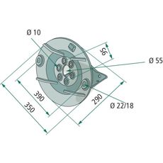 Tallerken 36159, designet for effektivitet og holdbarhet i landbruket.