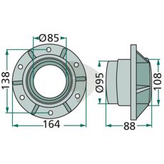 Nav designet for glideplate 1.1017.010.006.10, sikker og effektiv.