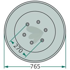 Glideskål 1.1017.010.570.10, en viktig komponent for effektiv drift av landbruksmaskiner.