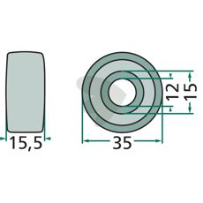 Høy kvalitet rulle for pick-up, perfekt for effektiv bruk innen jordbruk og bygg.