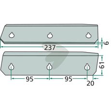 Kniv 0982200200, designet for å møte utfordringene innen jordbruk.