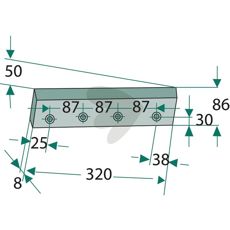 Knivsett 0982201100 gir høy effektivitet og lang levetid.