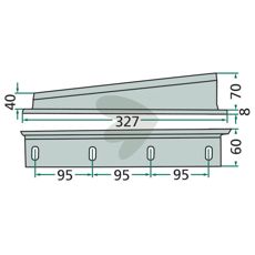 Kolvest 0982250800, ideell for effektiv bruk i landbruksmaskiner.