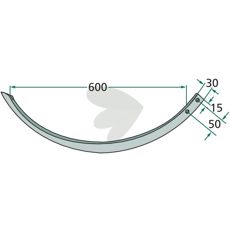 Nål 1105220813, ideell for avanserte applikasjoner i konstruksjon.