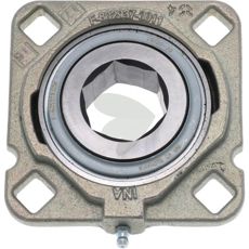 Holdbart lagerhus uten lager for drift, perfekt for maskinreparasjon.