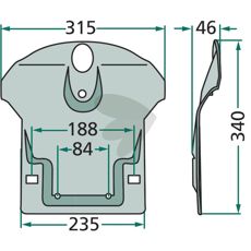 Slepesko 139665.0, designet for å levere holdbarhet under krevende forhold.