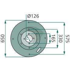 Høyytende glidtallerken 140529, uerstattelig i moderne landbruksteknologi.
