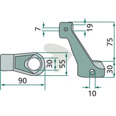 Styrespak 162154 gir stabil og nøyaktig styring i alle kjøreforhold.
