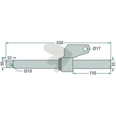 Styreaksel 163171, viktig del for å forbedre styrerespons.