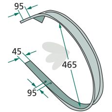 Skraper 1705420508 - bidrar til effektiv drift og lang levetid