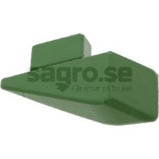 Venstre støtskjerm, viktig for å bevare utstyrets integritet.