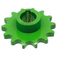 14-tenner kjedehjul i størrelse 1 1/4", egnet for tunge maskiner.