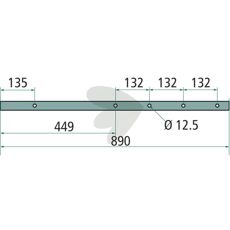 Boltfeste for traktorer, modell 286600200, perfekt for jordbruk og byggsektoren.