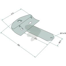 Slitesko 55656200, en holdbar og pålitelig del for din traktor.