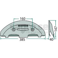 Kvalitetssklisko 55901200, designet for å tåle tøffe arbeidsmiljøer.
