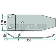 Holdbare sklisko 55903900, gir optimal ytelse for landbruk.