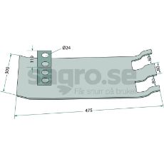 Robust sklisko 55911300, perfekt for utfordrende feltarbeid.