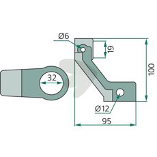 Styrveiv - 57515000, gir presisjon og kraft i styringen.