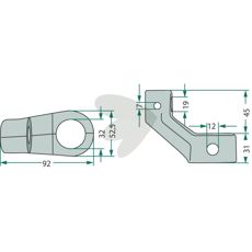 Styresveiv - 57720400, sikrer kraftfull og presis styring.