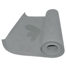 Mørkgrå beskyttelsespresenning, robust og holdbar for effektiv beskyttelse av kjøretøy.