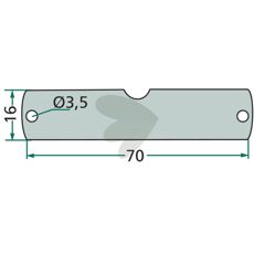 Drivbolt - 58557120, robust og pålitelig for ulike maskiner.