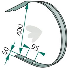 VGBP-804 pick-up bøyle, gir fantastisk holdbarhet og ytelse.