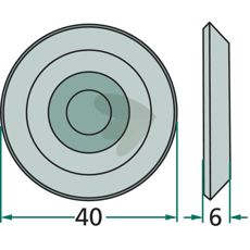 Dekselplate 624045, perfekt for å dekke og beskytte overflater.