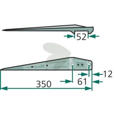 Ballepigg 63485 designet for effektiv ballebehandling i landbruket.