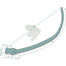 Nål 851461 for holdbar og effektiv bruk innen jordbruk og konstruksjon.