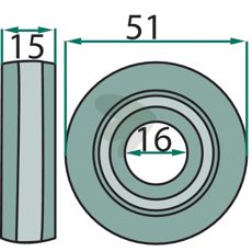Kolvulle AE74534, viktig komponent i traktorens motordrift.
