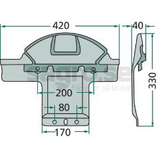 Slitesko 882404170400, utviklet for effektivitet i landbruket.