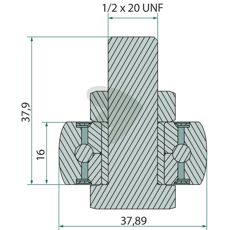 Mekanisk styringskurve for effektiv styring av traktorer og landbruksmaskiner.