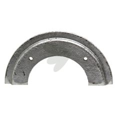 Halvdel av trommelokk, skaper tette forseglinger.