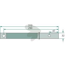 Aksel K8009730, en pålitelig komponent for ditt traktorsystem.